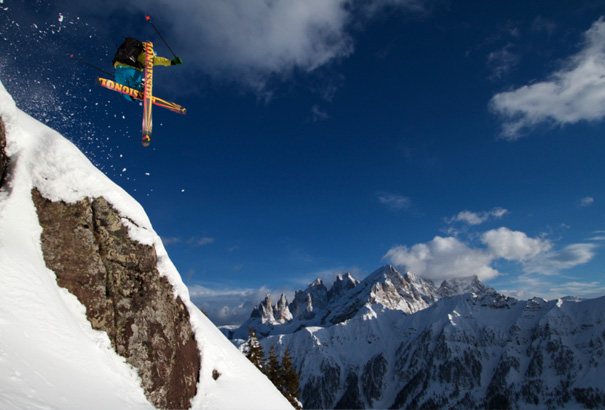 Skier: Eben Mond - Photo: Casey Day